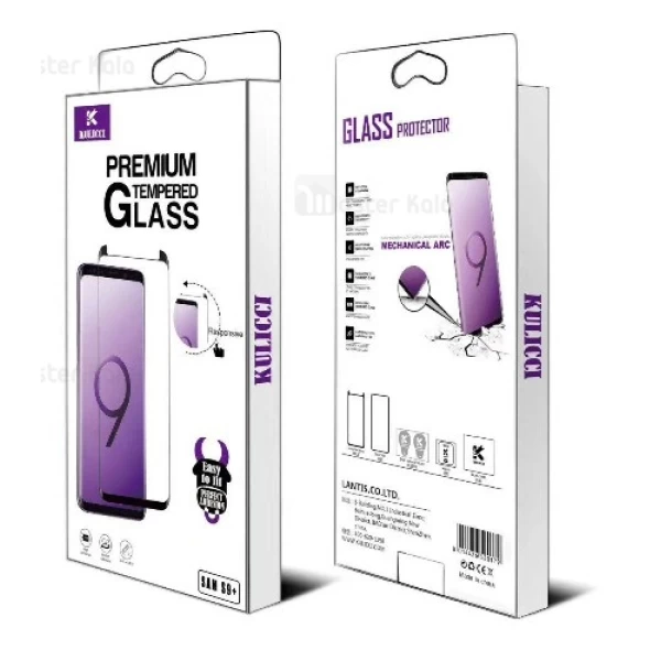 گلس تمام چسب و محافظ پشت Samsung Galaxy Note 9 Kulicci Glass
