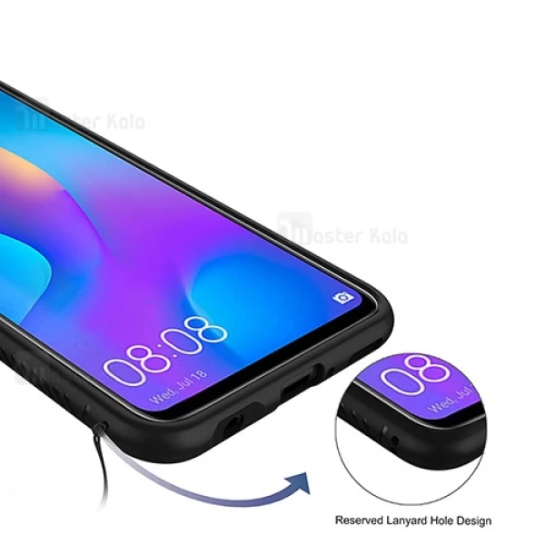 قاب طرح فیبر کربنی Huawei Nova 3i / P Smart Plus Kugi Rugged Armor