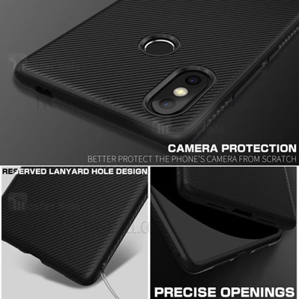 قاب طرح فیبر کربنی Xiaomi Redmi Note 5 Pro / Note 5 Ai Kugi Rugged Armor