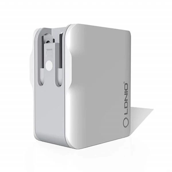 آداپتور شارژر سه پورت الدینیو LDNIO A3303 Charger Adapter همراه با کابل