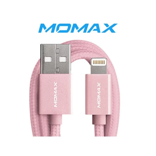 کابل شارژ لایتنینگ 3 متری مومکس Momax Elite Link Charger Cable با هولدر سیلیکونی
