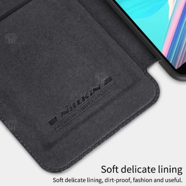 کیف چرمی نیلکین وان پلاس OnePlus 5T Nillkin Qin Leather Case