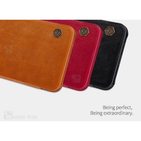 کیف چرمی نیلکین سامسونگ Samsung Galaxy J8 2018 / J810 Nillkin Qin