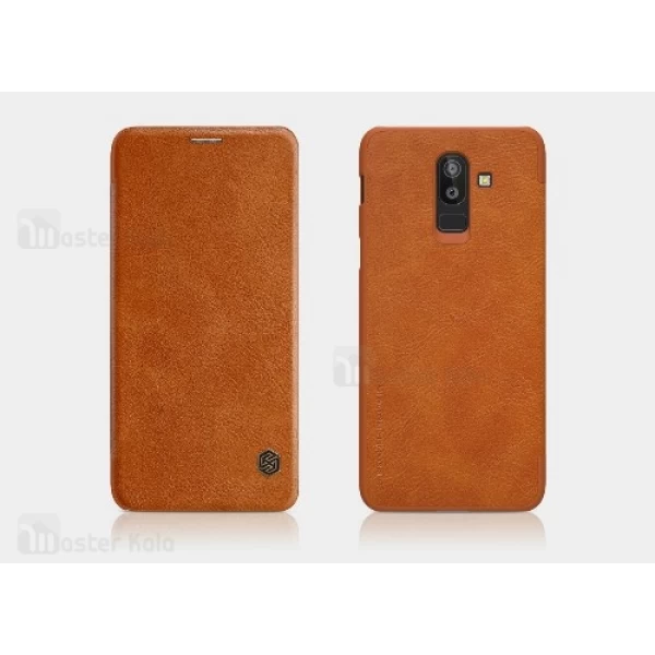 کیف چرمی نیلکین سامسونگ Samsung Galaxy J8 2018 / J810 Nillkin Qin