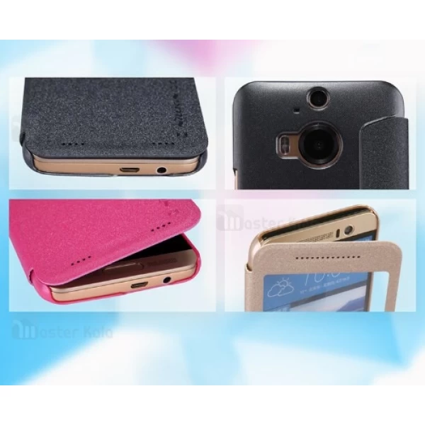 کیف کلاسوری نیلکین HTC One M9 Plus Nillkin Sparkle Case