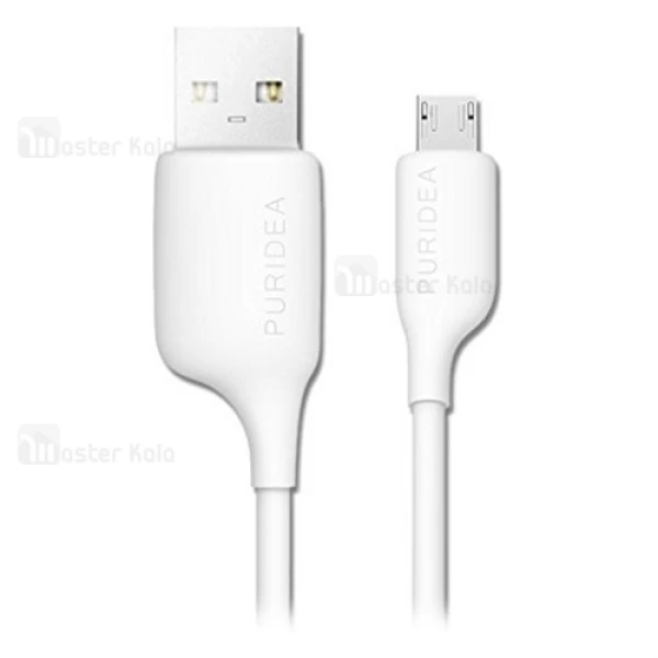 کابل میکرو یو اس بی 2.4 آمپر پوریدا Puridea L02 Bon Bon Data Cable