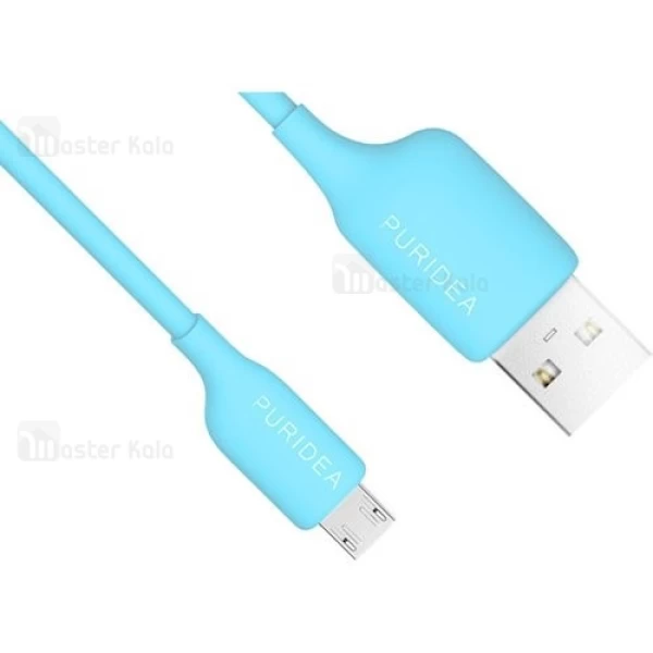 کابل میکرو یو اس بی 2.4 آمپر پوریدا Puridea L02 Bon Bon Data Cable