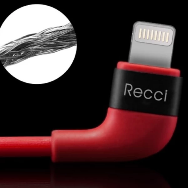 کابل لایتنینگ رسی Recci RCL-J100 Swfit Lightning Cable