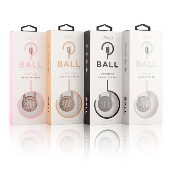 کابل لایتنینگ رسی Recci RCL-K100 BALL Lightning Cable