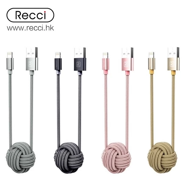 کابل لایتنینگ رسی Recci RCL-K100 BALL Lightning Cable