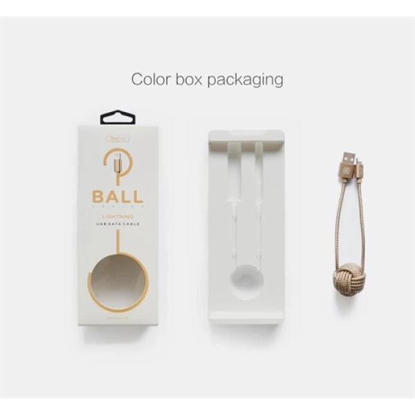 کابل لایتنینگ رسی Recci RCL-K100 BALL Lightning Cable