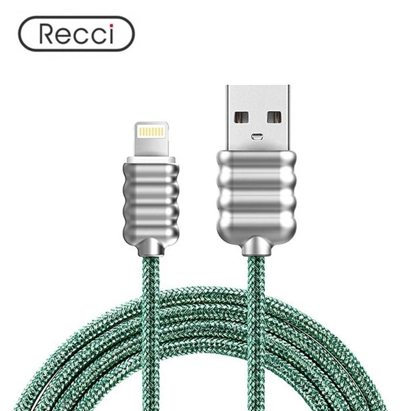 کابل لایتنینگ رسی Recci RCL-L100 Ripple Lightning Cable