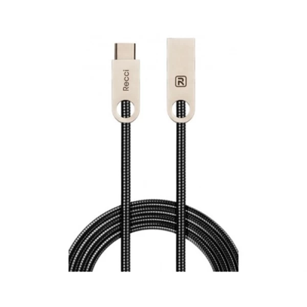 کابل Type C رسی Recci RCT-C100 VAJRA Type-C Cable