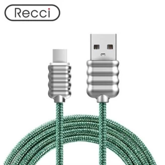 کابل Type C رسی Recci RCT-L100 Ripple Type-C Cable