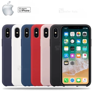 قاب سیلیکونی آیفون Apple iPhone X / XS Silicone Case Soft Touch