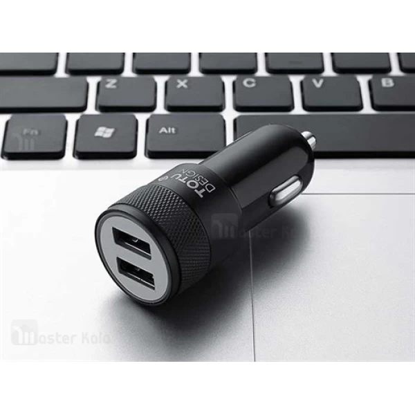 شارژر فندکی 2.4 آمپر توتو Totu CC03 Car Charger همراه با کابل دو کاره