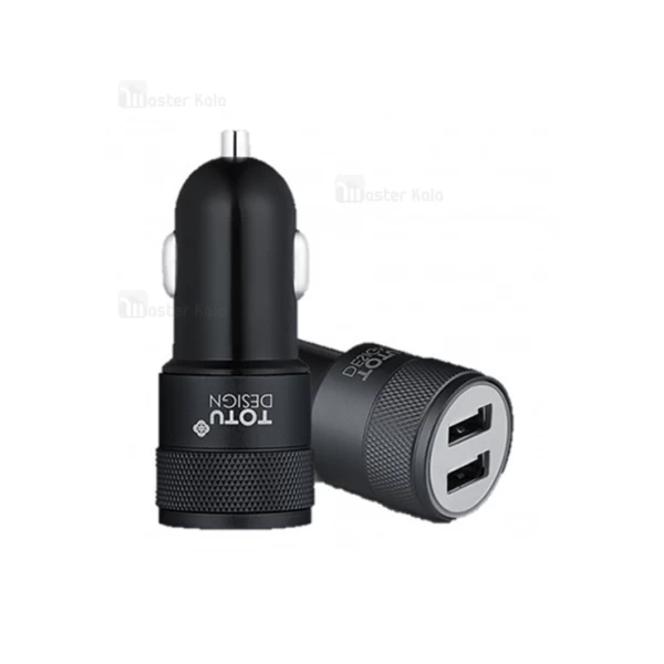 شارژر فندکی 2.4 آمپر توتو Totu CC03 Car Charger همراه با کابل دو کاره