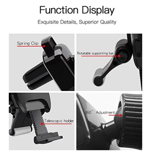 پایه نگهدارنده و هولدر آهن ربایی یسیدو Yesido C26 Magnet Car Holder