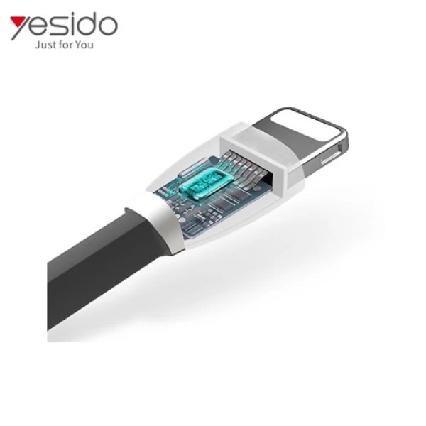 کابل شارژ فلت لایتنینگ یسیدو Yesido CA-01 Lightning Data Cable