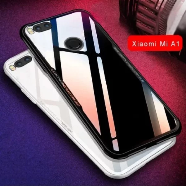 قاب محافظ Xiaomi Mi A1 / Mi 5X Toughened Glass Super Light Case