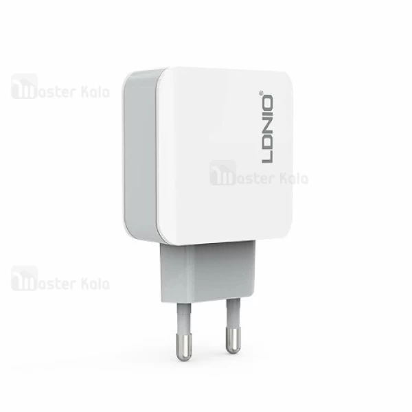 آداپتور شارژر سه پورت 3.1 آمپر الدینیو Ldnio A3301 Charger با کابل