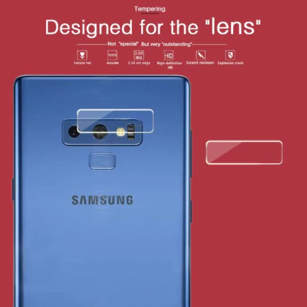 محافظ لنز شیشه ای Samsung Galaxy Note 9 Glass Camera Lens Protector
