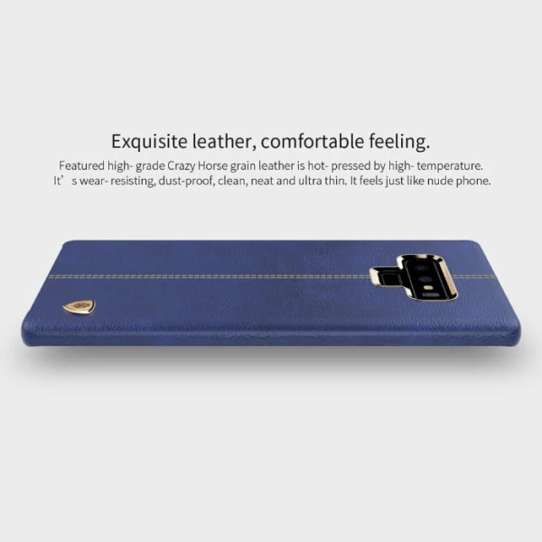 کاور محافظ چرمی نیلکین مدل Englon مناسب Samsung Galaxy Note 9