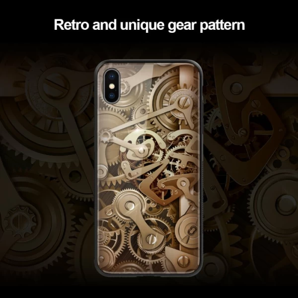 قاب محافظ نیلکین آیفون Apple iPhone X / XS Nillkin Gear با طرح سه بعدی