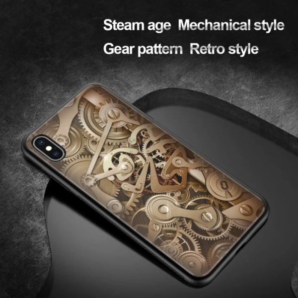 قاب محافظ نیلکین آیفون Apple iPhone X / XS Nillkin Gear با طرح سه بعدی