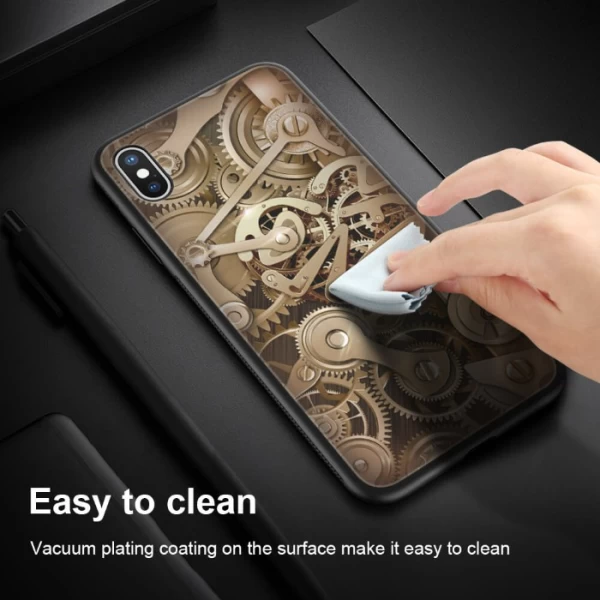 قاب محافظ نیلکین آیفون Apple iPhone X / XS Nillkin Gear با طرح سه بعدی