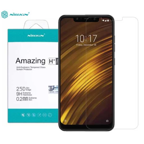 محافظ صفحه نمایش شیشه ای نیلکین H+ Pro Glass Xiaomi Poco F1