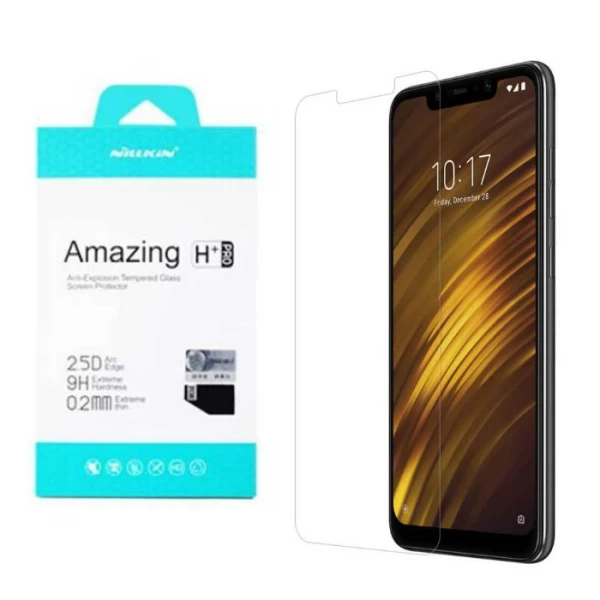 محافظ صفحه نمایش شیشه ای نیلکین H+ Pro Glass Xiaomi Poco F1