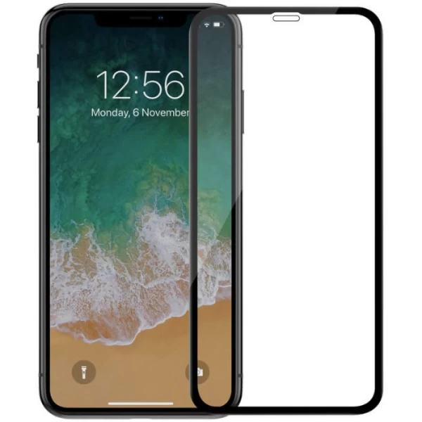 محافظ صفحه نمایش شیشه ای نیلکین 3D CP+ Max Apple iPhone XR