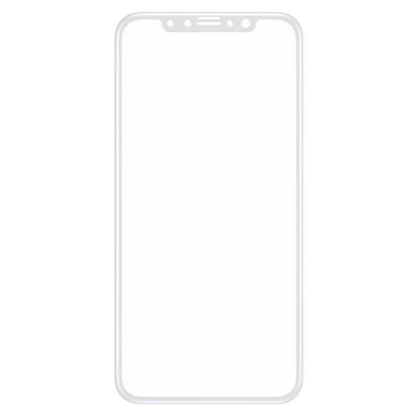 محافظ صفحه شیشه ای تمام صفحه 2.5D دور چسب مارک TT آیفون Apple iPhone X / XS