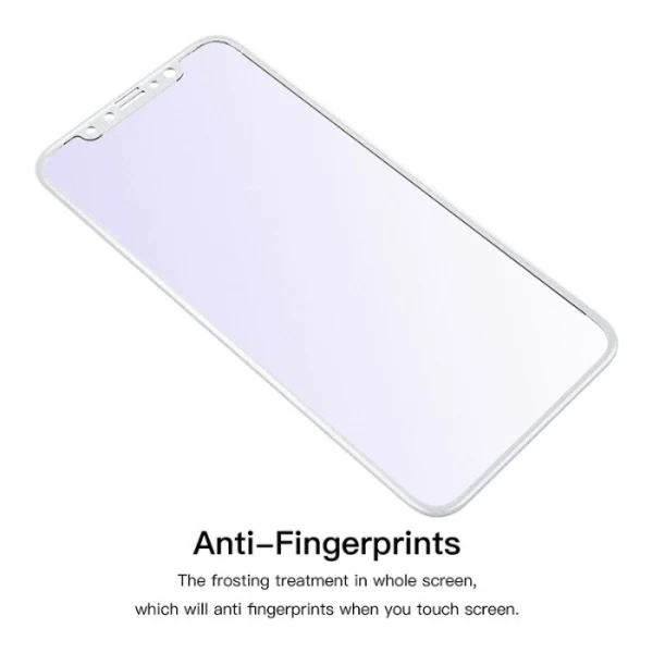 محافظ صفحه شیشه ای تمام صفحه 2.5D دور چسب مارک TT آیفون Apple iPhone X / XS