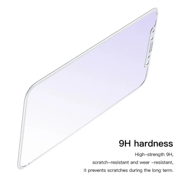 محافظ صفحه شیشه ای تمام صفحه 2.5D دور چسب مارک TT آیفون Apple iPhone X / XS