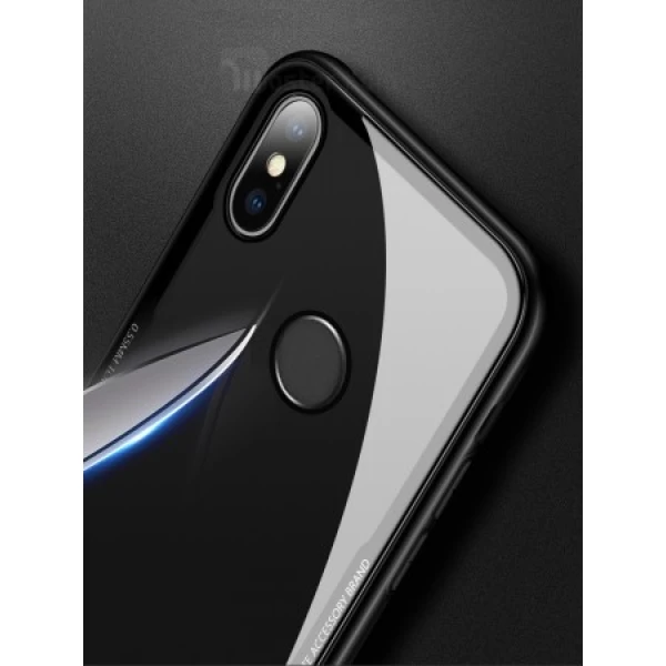 قاب محافظ Xiaomi Redmi Note 5 Pro / Note 5 Ai Toughened Glass Super Light Case