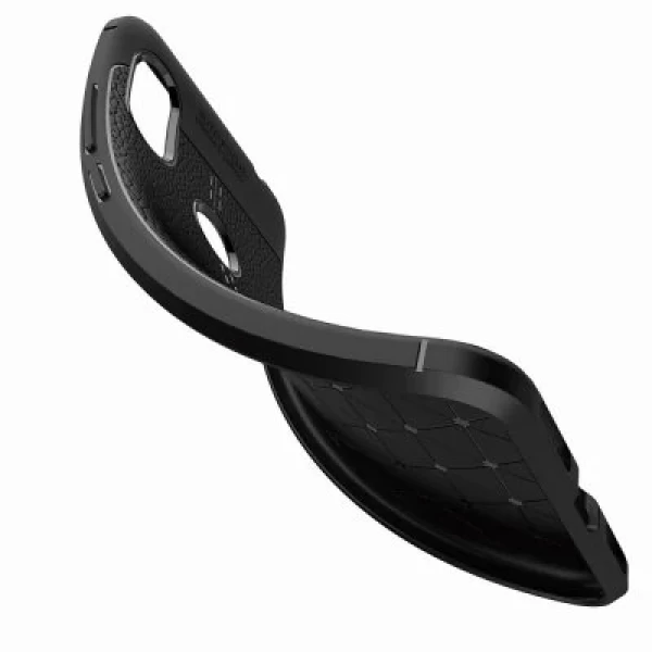 قاب محافظ ژله ای طرح چرم Xiaomi Redmi Note 6 Pro مدل Auto Focus