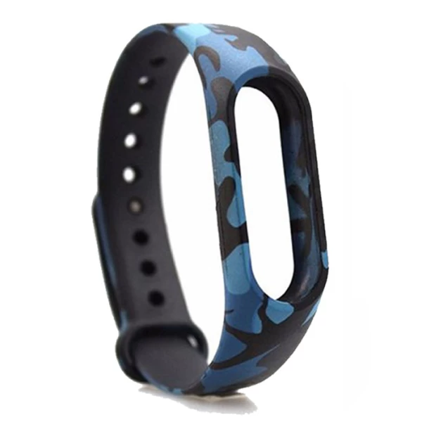 بند سیلیکونی ارتشی دستبند هوشمند شیائومی Mi Band 3 Silicone