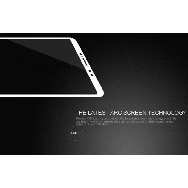 محافظ صفحه نمایش شیشه ای نیلکین Nillkin Amazing CP+ Xiaomi Mi Max 3