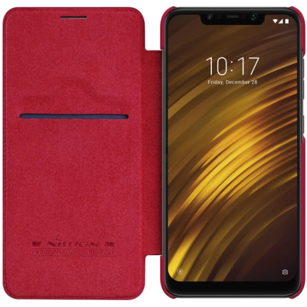 کیف چرمی نیلکین شیائومی Xiaomi Poco F1 / Pocofone F1 Nillkin Qin