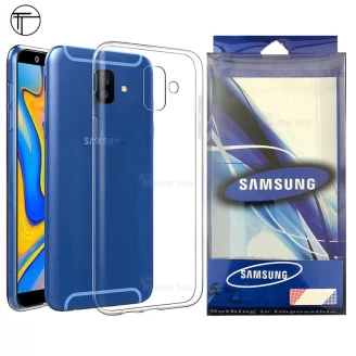 قاب ژله ای پشت کریستالی TT مناسب Samsung Galaxy J6 Plus 2018