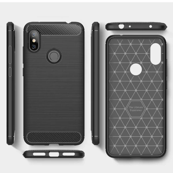 قاب فیبر کربنی Rugged Armor مناسب Xiaomi Redmi Note 6 Pro