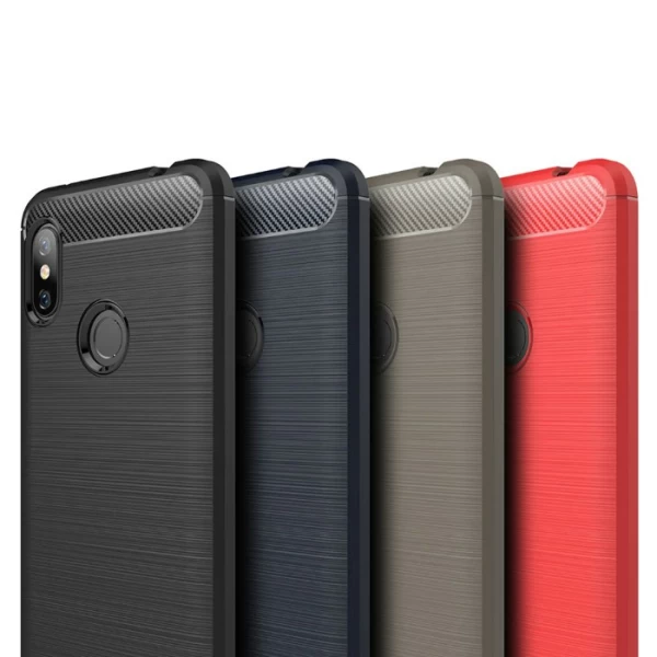 قاب فیبر کربنی Rugged Armor مناسب Xiaomi Redmi Note 6 Pro