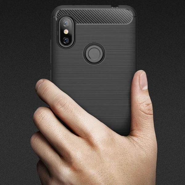 قاب فیبر کربنی Rugged Armor مناسب Xiaomi Redmi Note 6 Pro