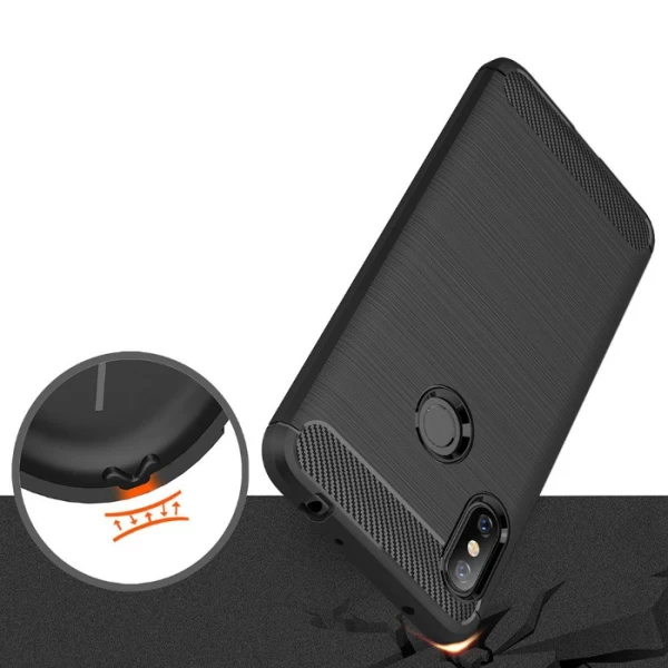 قاب فیبر کربنی Rugged Armor مناسب Xiaomi Redmi Note 6 Pro