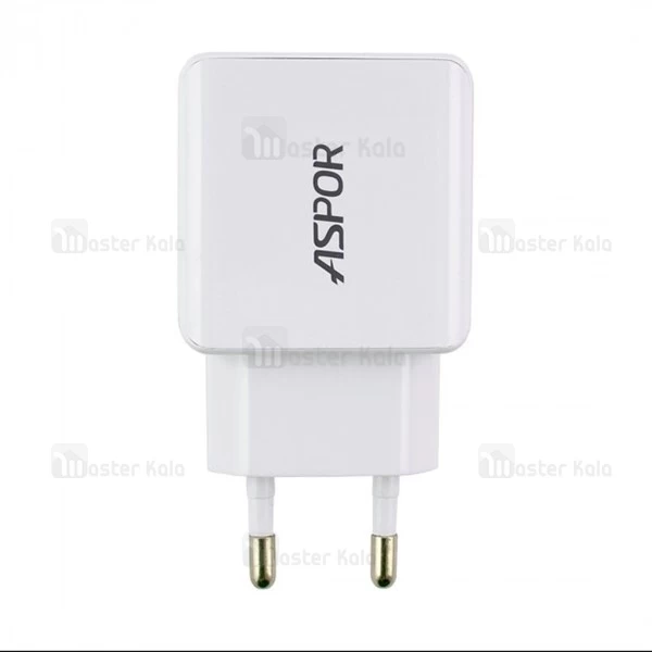 شارژر دیواری 2 پورت 2.1 آمپر اسپور ASPOR A811 Power Adapter