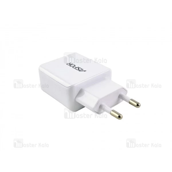 شارژر دیواری 2 پورت 2.1 آمپر اسپور ASPOR A811 Power Adapter