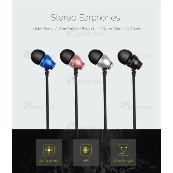 هندزفری سیمی AWEI ES-Q6 IN-Ear Headphones