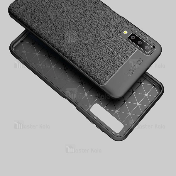 قاب محافظ طرح چرم Samsung Galaxy A7 2018 / A750 Auto Focus Jelly Case